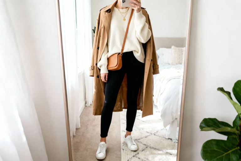 10 Legging Outfits for Women Over 30 That Look Effortless and Expensive