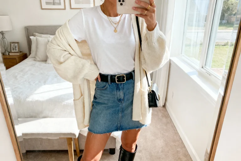 10 Must-try Jeans Mini Skirt Outfits That Make Getting Dressed Ridiculously Fun