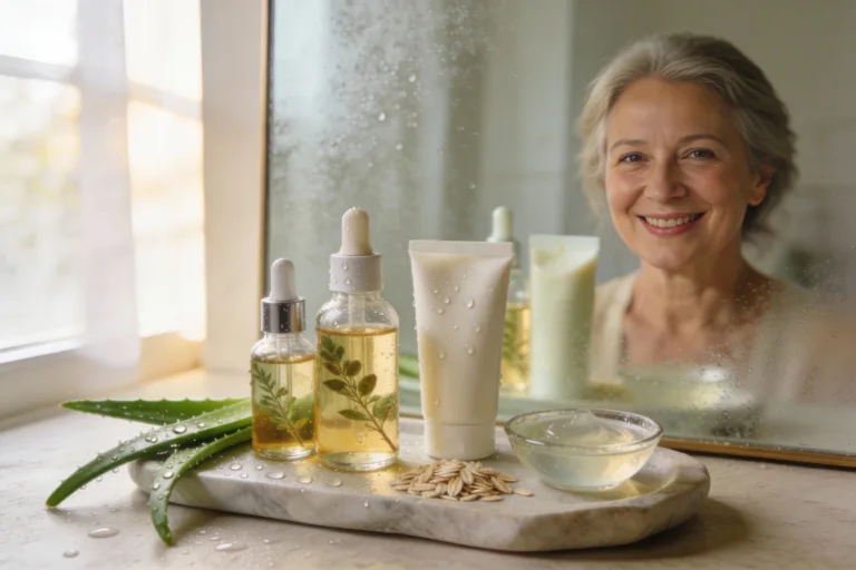 The Secret to How to Make Skincare That Supports Aging Skin Naturally