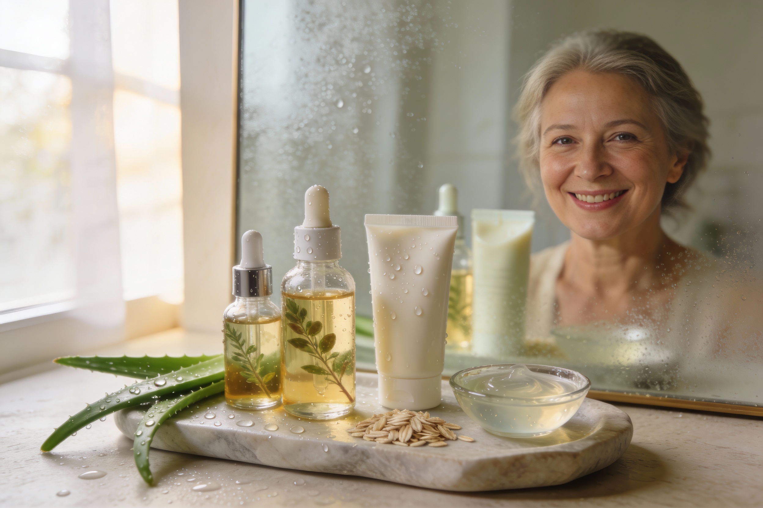 The Secret to How to Make Skincare That Supports Aging Skin Naturally
