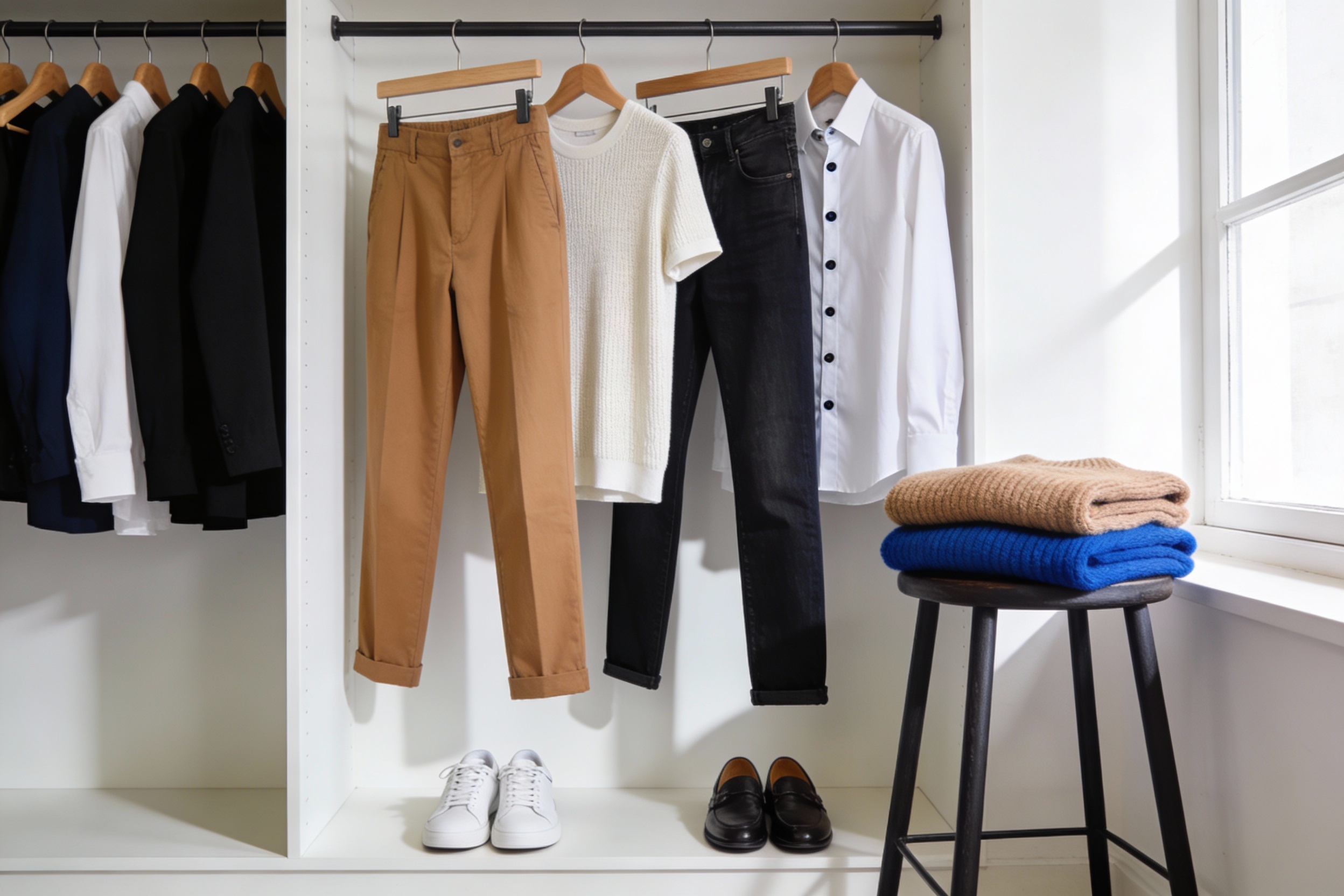 How to Dress Well with a Small Closet and Zero Stress