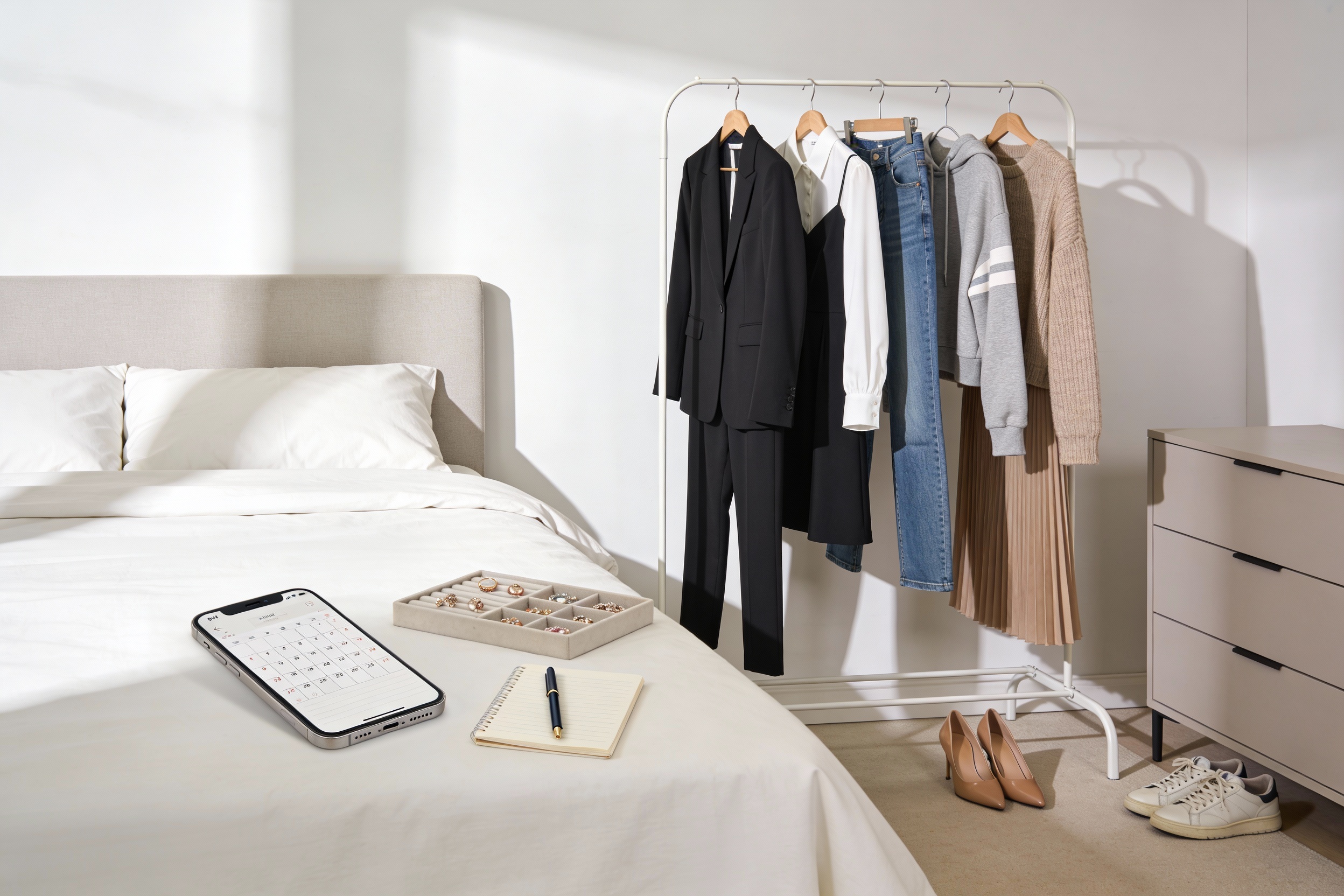 The Secret to How to Plan a Week of Outfits in One Hour