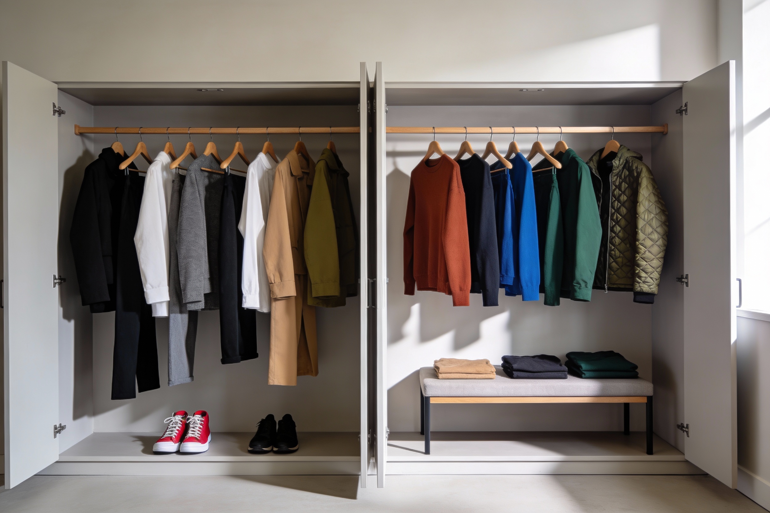 The Secret to How to Build a Wardrobe That Mixes and Matches Easily