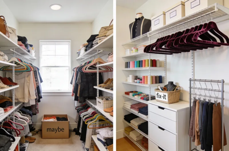 How to Turn a Messy Closet Into a Style System Fast