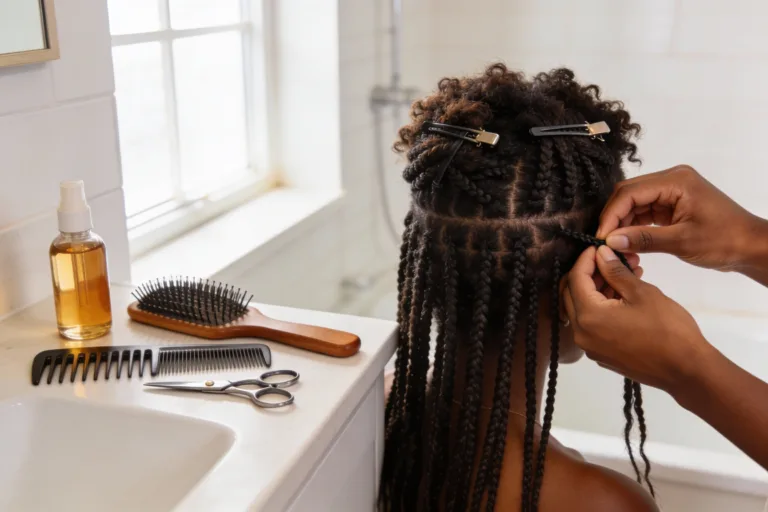 The Secret to How to Transition From Extensions or Braids Without Damage