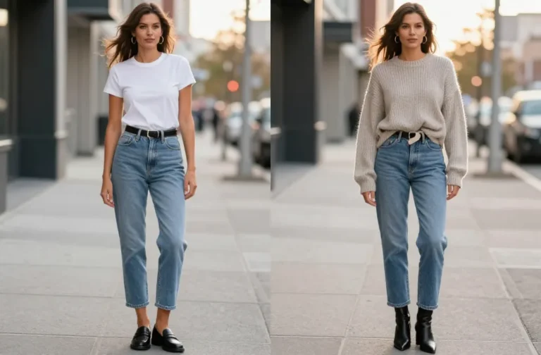 10 Cute Mom Jeans Looks That Instantly Elevate Your Style