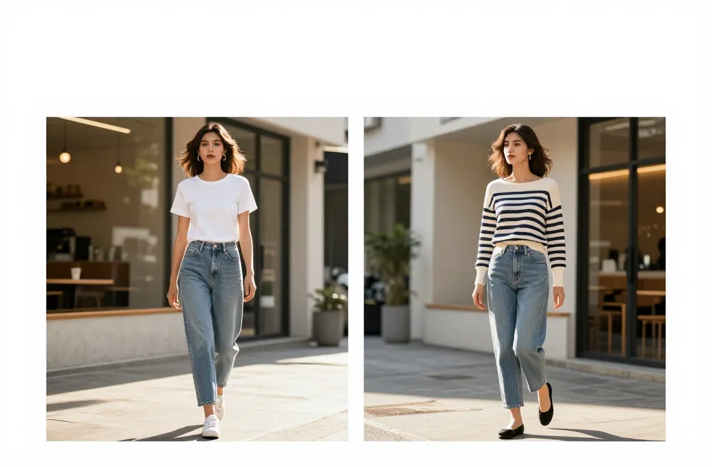 Viral Guide to 10 Stylish & Casual Mom Jeans Looks