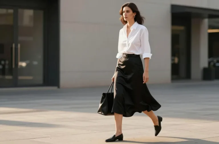10 Midi Skirt Outfit Ideas That Look Effortlessly Chic