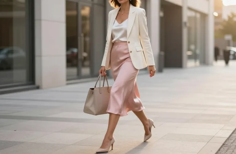 10 Pink Skirt Outfit Ideas for Instant Effortless Chic