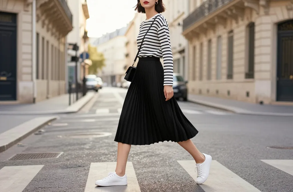 10 Black Pleated Skirt Outfit Ideas You’Ll Wear Nonstop