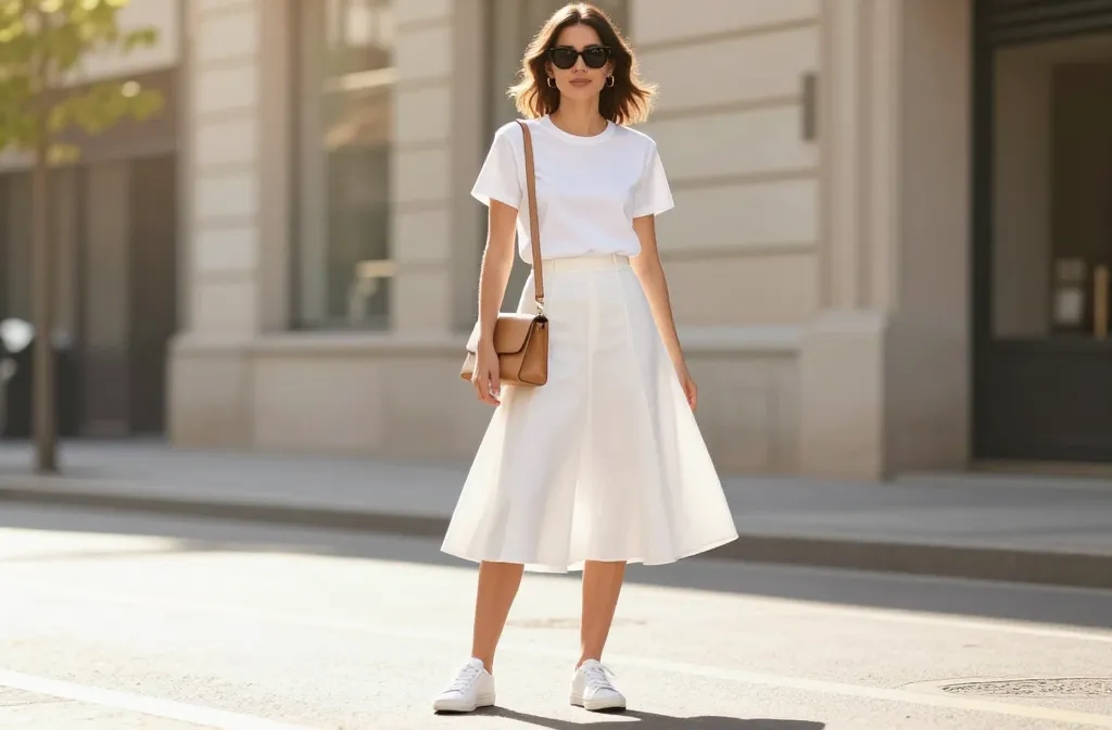 10 White Skirt Outfit Summer Ideas You’Ll Live in