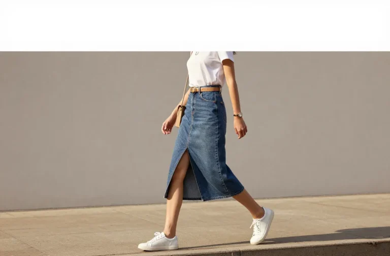 10 Jean Skirt Outfit Ideas That Look Instantly Expensive