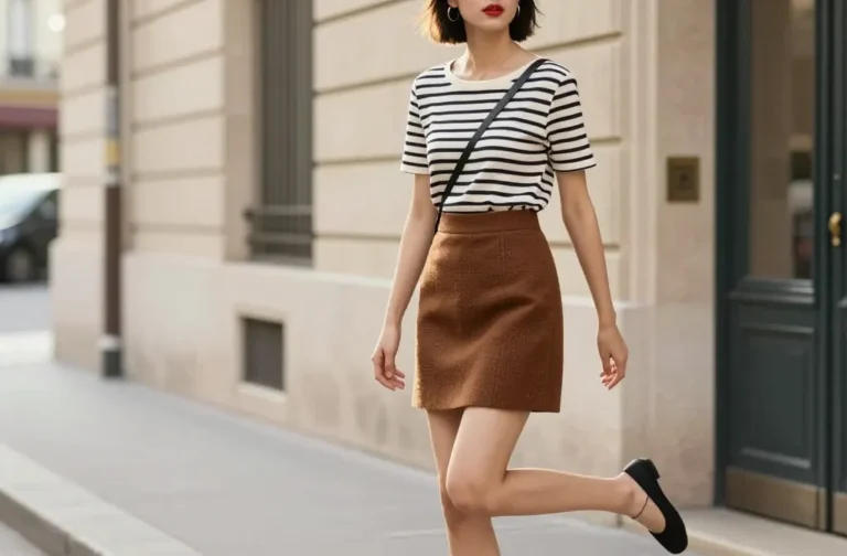 10 Brown Mini Skirt Outfit Ideas You’Ll Love to Wear
