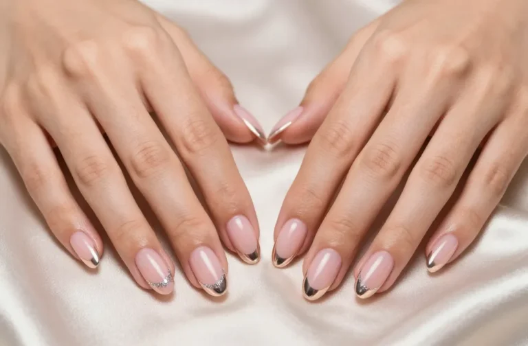 Viral 10 French Nail Designs with Glitter, Chrome & Color