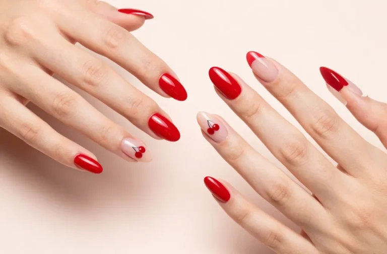 10 Red French Tip Nails That Steal the Spotlight