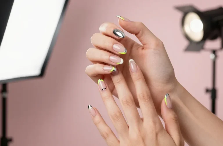 10 French Tip Nails with Design That Go Viral Fast