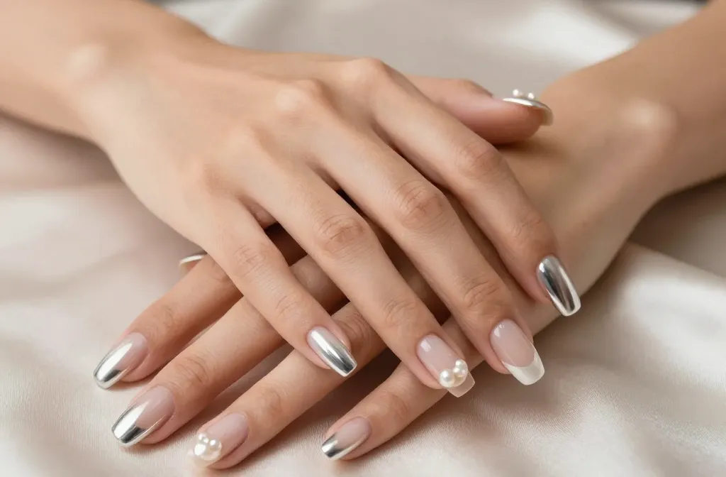 10 French Chrome Nails That Look Crazy Expensive