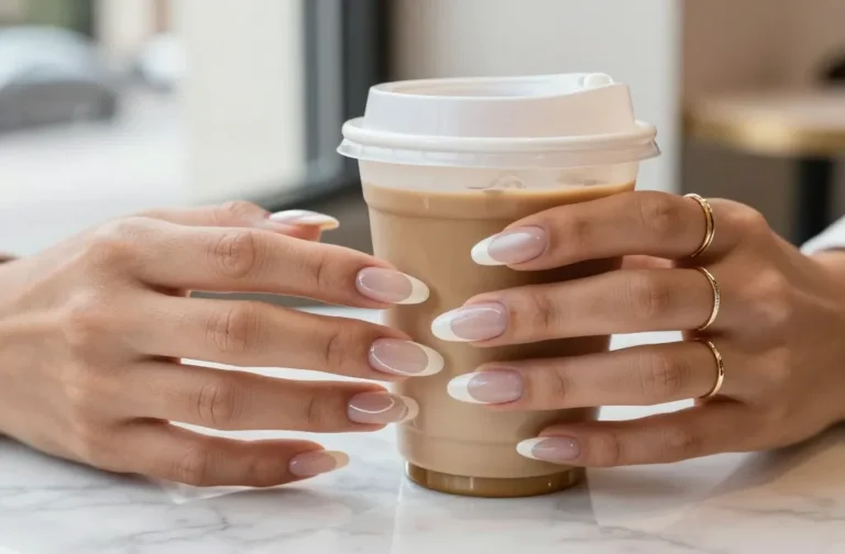 10 Coffin French Tip Nails That Look Insanely Luxe