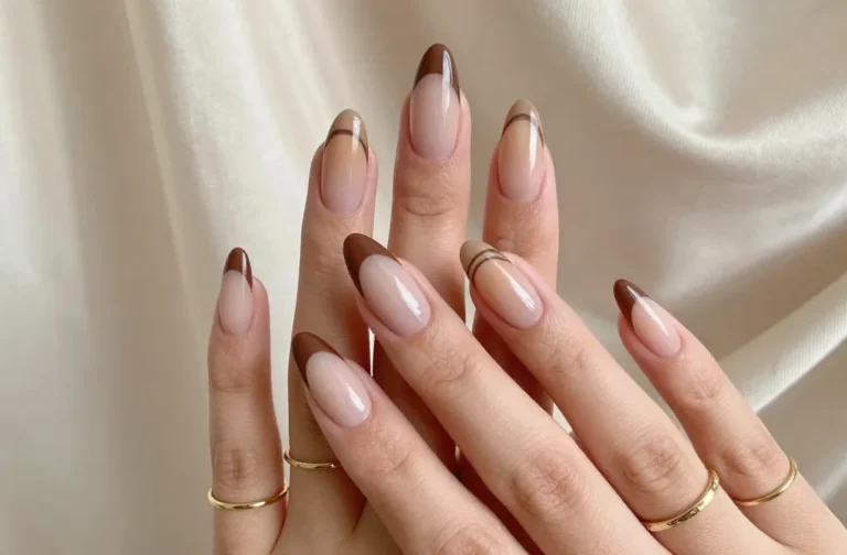 10 Brown French Tip Nails That Scream Quiet Luxury