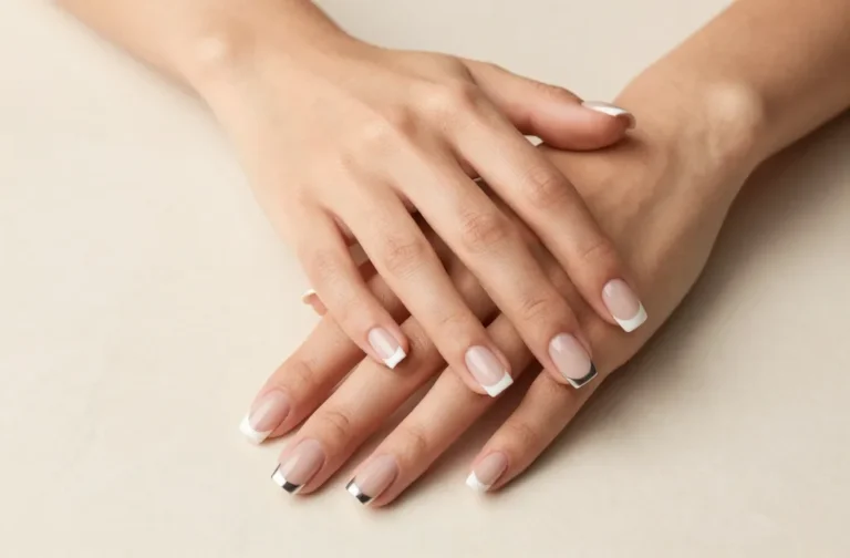 10 Square French Tip Nails That Look Stupidly Luxe