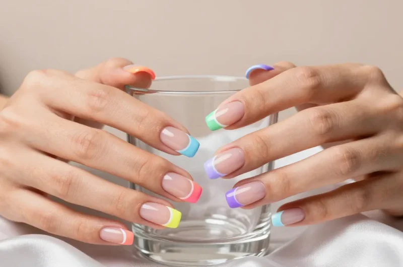 10 French Nails Colored Ideas You’Ll Obsess Over