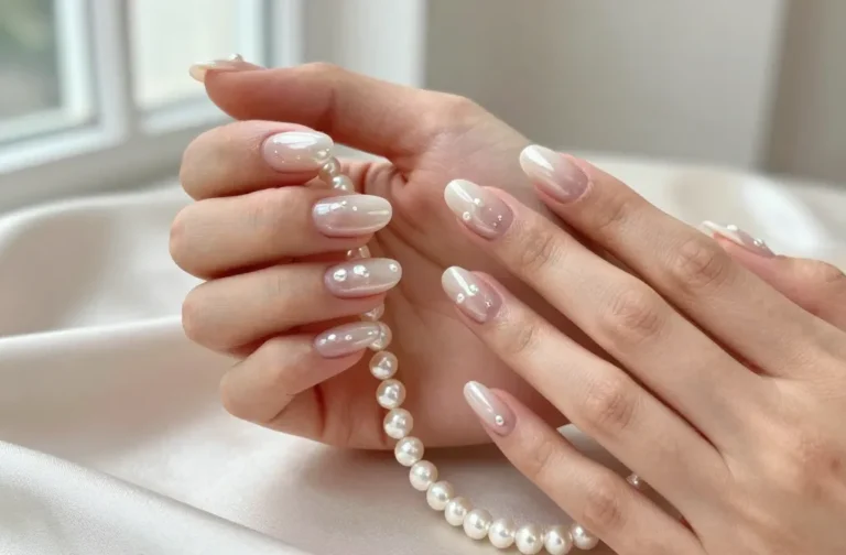 10 Pearl French Tip Nails That Look Insanely Expensive