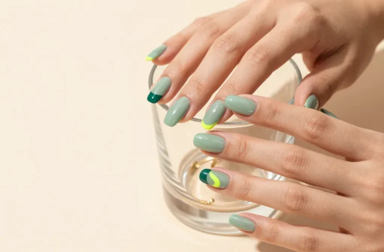 10 Green French Nails That Look Insanely Chic Now