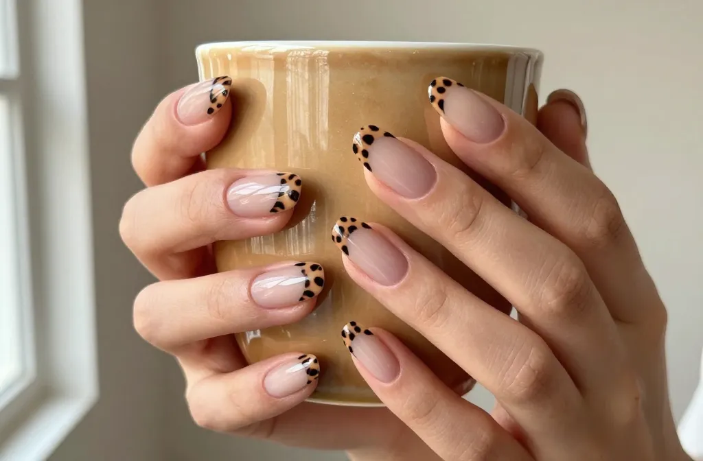 Viral 10 Cheetah Print French Tip Nails You’Ll Love