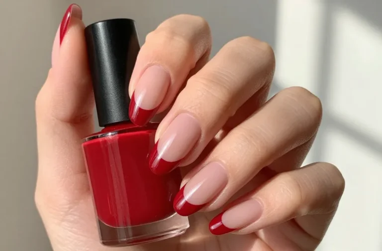 10 French Red Nails That Look Insanely Chic