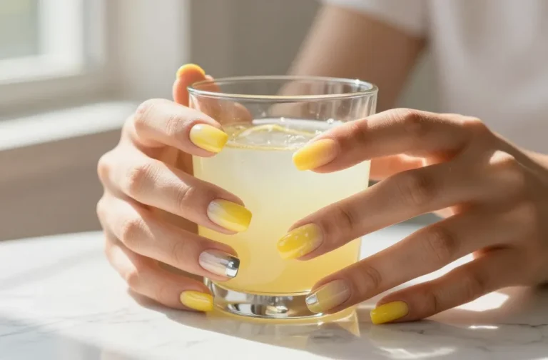 10 Yellow French Nails That Instantly Brighten Your Look