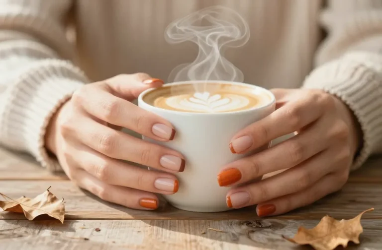 10 Fall French Nails That Scream Cozy Chic