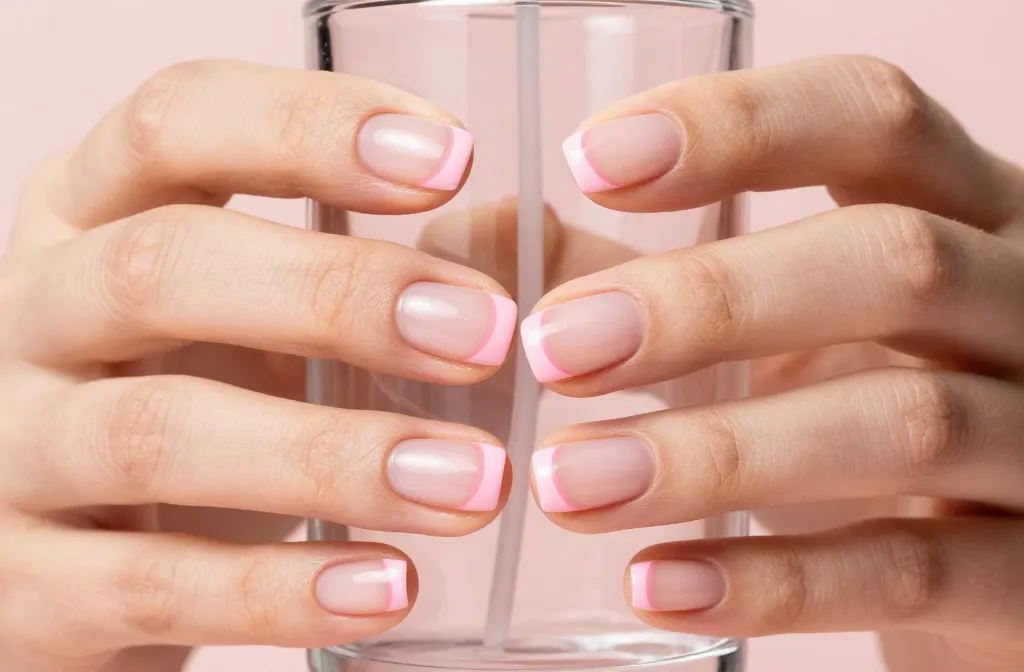 10 Short Pink French Nails Tips for a Luxe Mini Mani