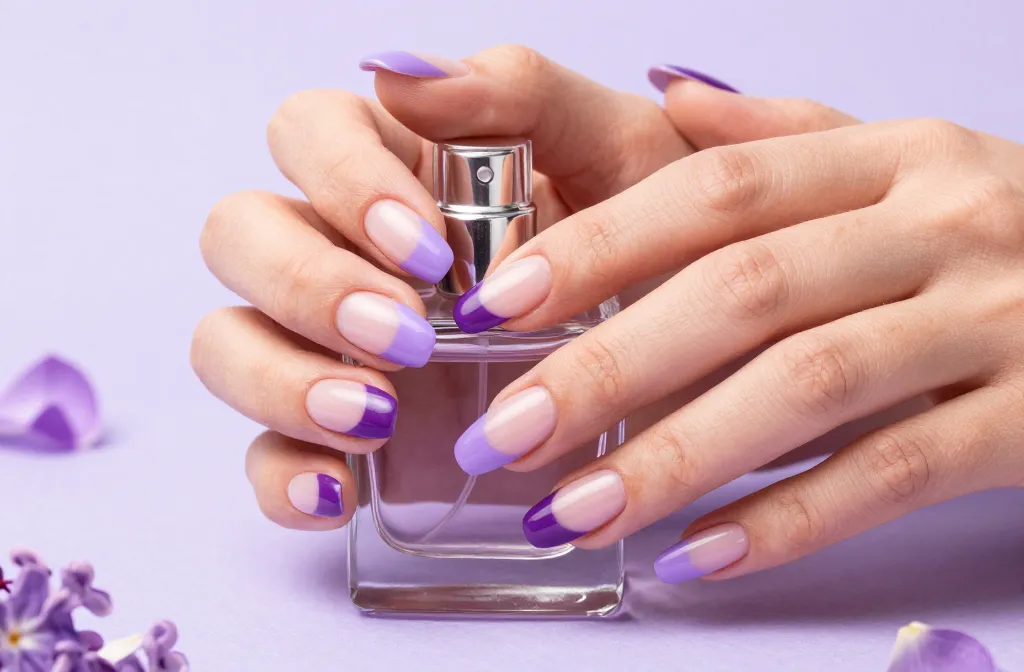 Viral 10 Purple French Nails Ideas You’Ll Love