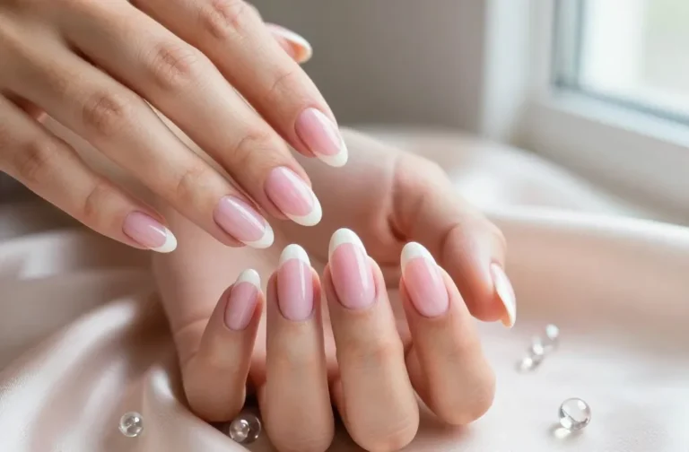 10 Rosa French Nails That Look Rich and Effortless