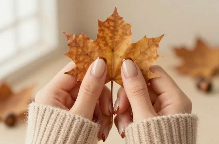 Stunning 10 Autumn Nails French Tips You’Ll Love
