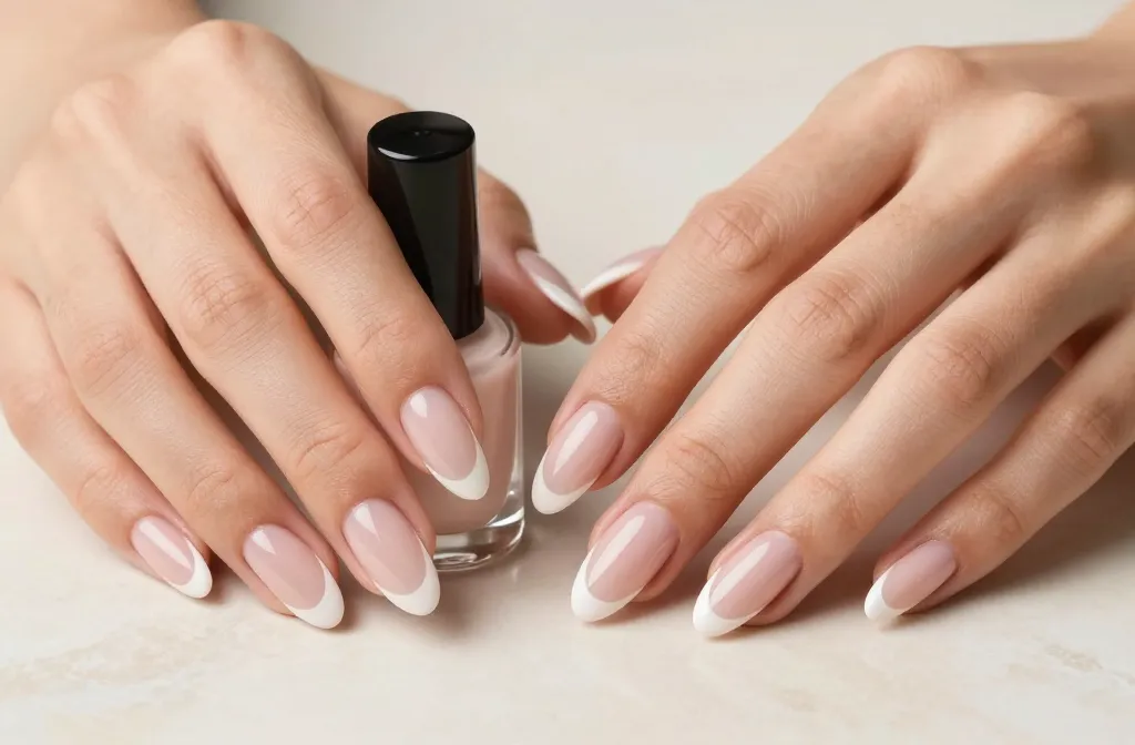 10 French Tip Almond Acrylic Nails You’Ll Obsess Over