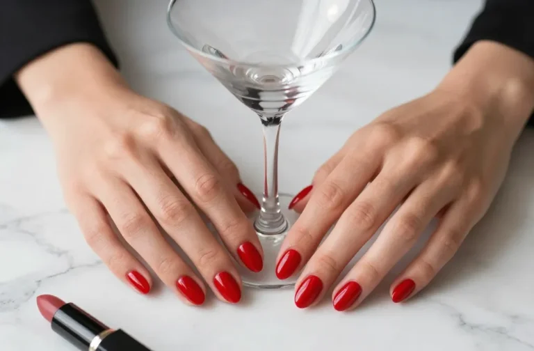 Steal-Worthy 10 Short Red Nails Ideas for Instant Polish
