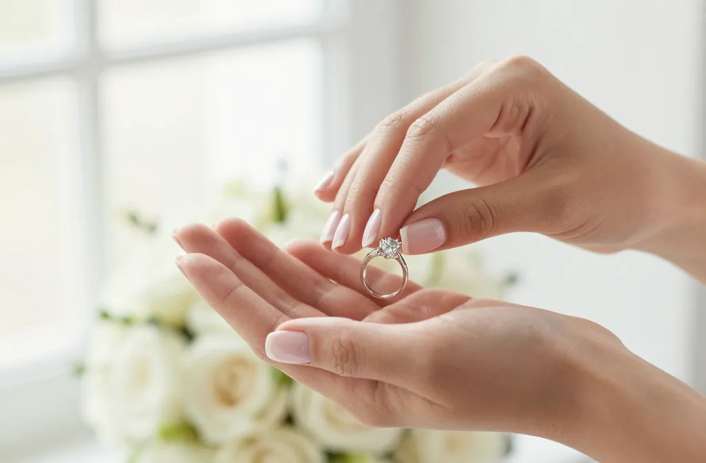 10 Short Bridal Nails That Look Flawless in Photos