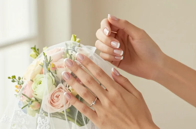 10 Wedding Short Nails That Look Chic in Every Photo