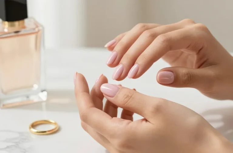 10 Short Light Pink Nails That Always Look Expensive