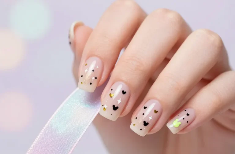 Viral Designs for 10 Simple Disney Short Nails