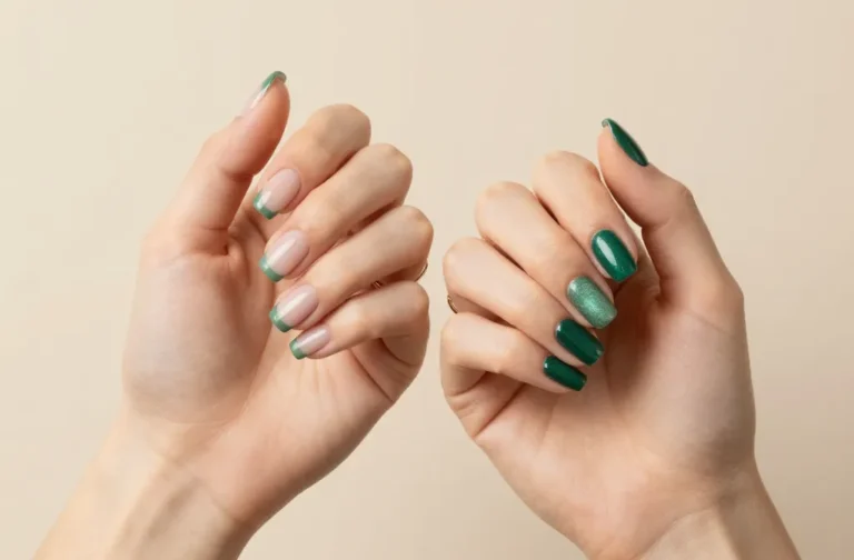 10 Short Green Nails Ideas That Look Effortlessly Chic