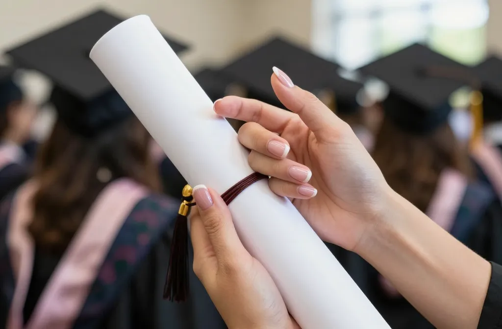 10 Graduation Short Nails That Look Insanely Chic