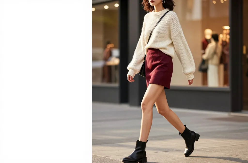 Steal These 10 Maroon Mini Skirt Outfit Ideas Now