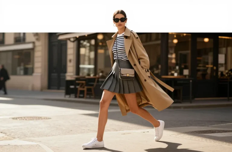 Viral 10 Grey Pleated Mini Skirt Outfit Ideas to Copy Now