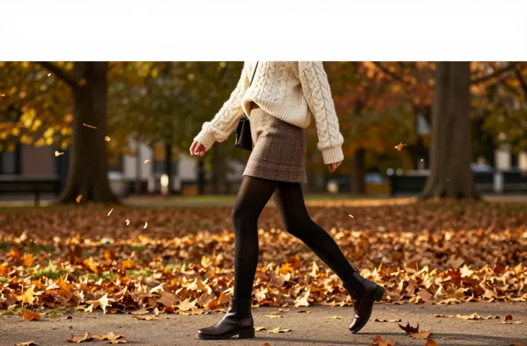 10 Autumn Mini Skirt Outfit Ideas to Own Cozy-Chic Fall