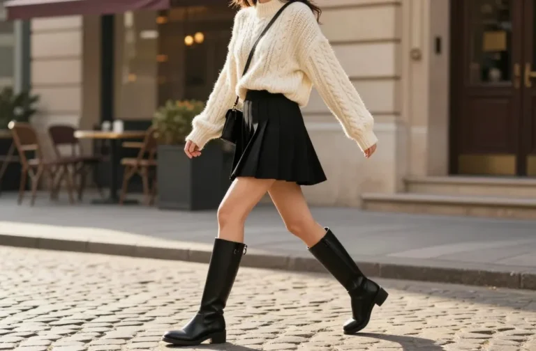 10 Mini Skirt and Sweater Outfits to Wear on Repeat