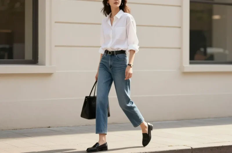 10 White Top and Jeans Outfit Ideas You’Ll Wear on Repeat