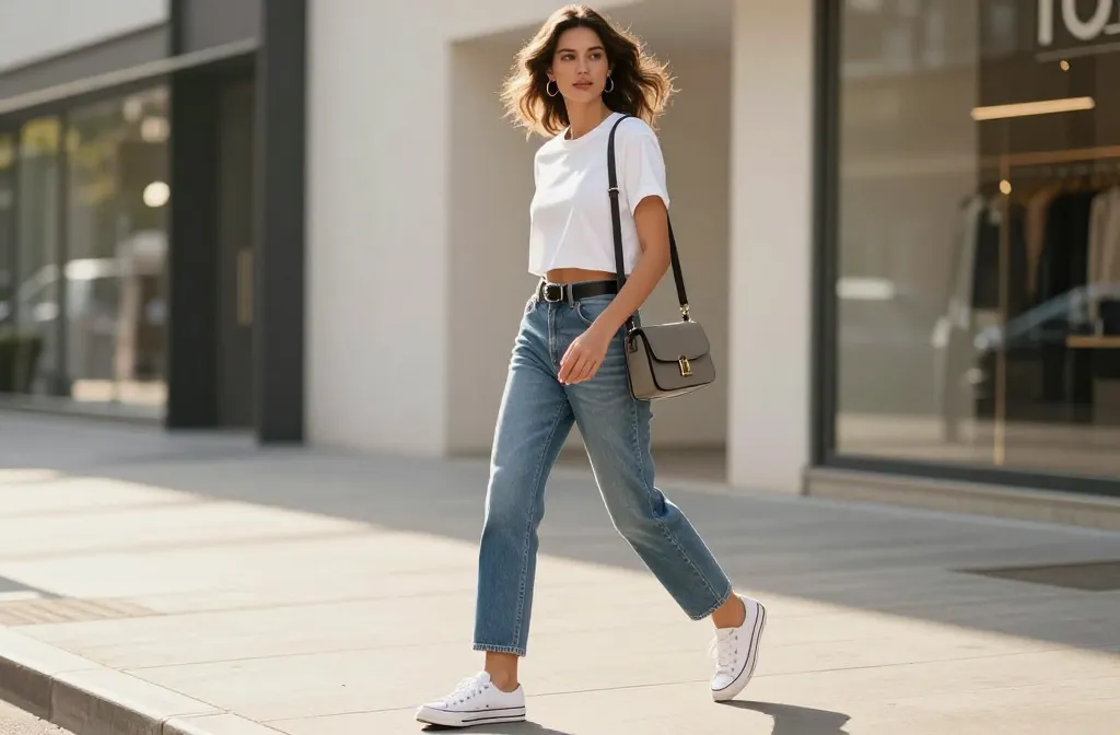 10 Jeans and Crop Top Outfit Ideas That Always Slay