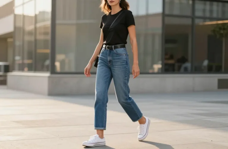 10 Black Top and Blue Jeans Outfit Ideas You’Ll Love